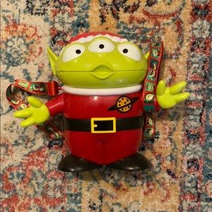 Alien Christmas Popcorn Bucket